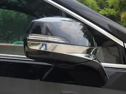LHD! 4 шт ABS Chrome Car аксессуары внешней зеркало заднего вида украшения чехол накладка для Cadillac XT5 2016-2019