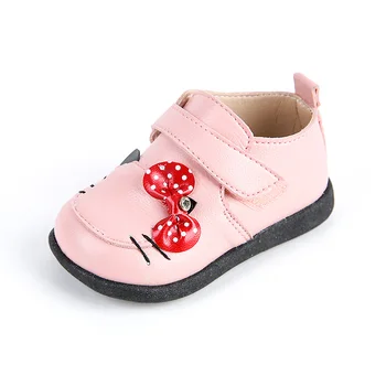 

Spring girls Korean Princess shoes children 1-3-5 years old baby toddler cartoon tendon soft shoes