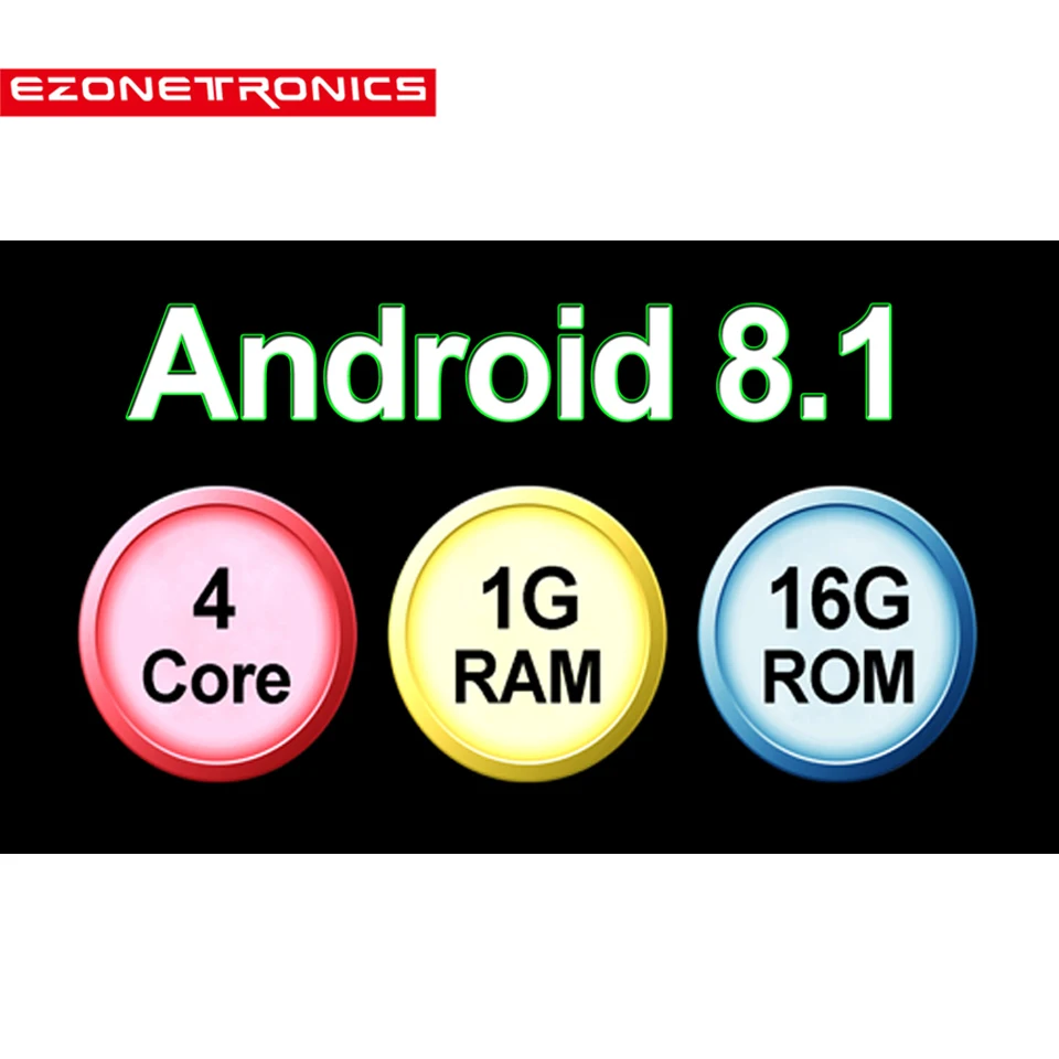 2Din Android 8,1 четырехъядерный DDR2G-32G автомобильный Радио Мультимедиа Видео плеер Зеркало Ссылка Универсальный Wifi Bluetooth Авто Стерео gps RDS - Color: RAM1G16-Mic