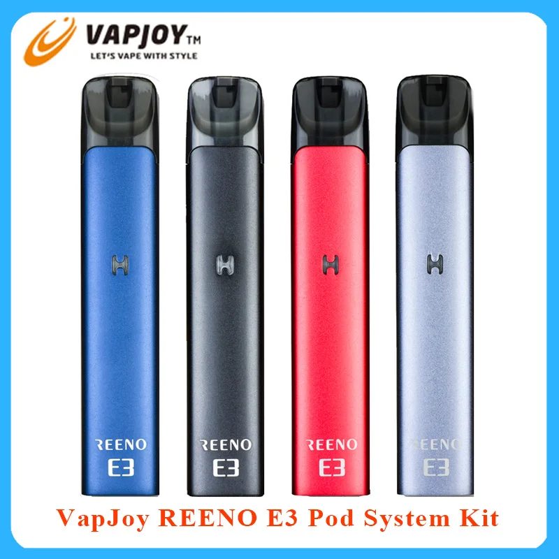 Электронная сигарета Pod Комплект Vapjoy REENO E3 Vape комплект 400 мАч батарея vape pen Системы