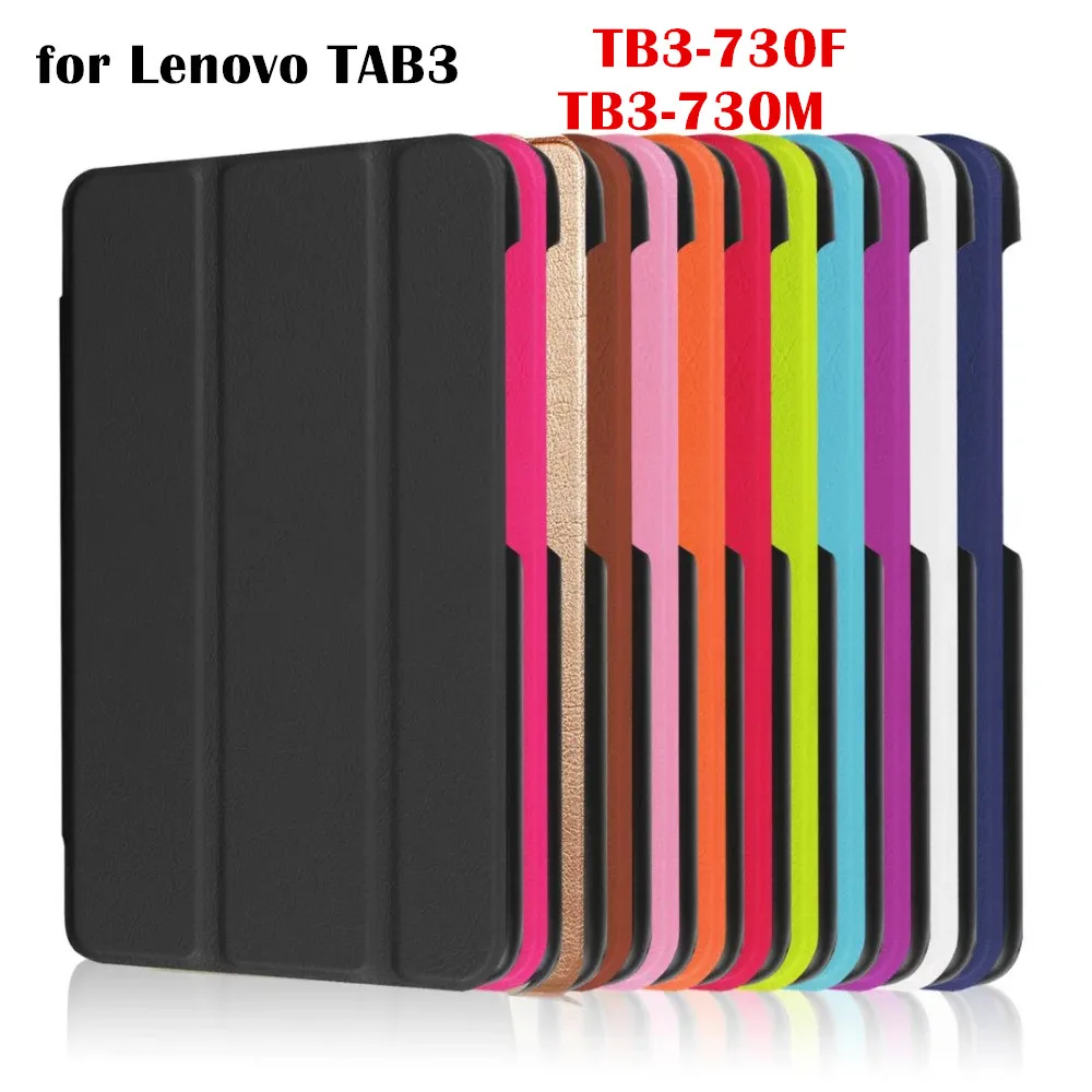 

Magnet Leather Case Flip Cover for Lenovo TAB3 Tab 3 7 7 730 730F 730M 730X TB3-730F TB3-730M 7.0" Tablet Case Smart Cover