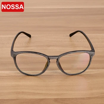

NOSSA Brand Design Classic Women's Vintage Glasses Frame Men's Retro Spectacle Frames Clear Lens Myopia Round Eyeglasses Goggles