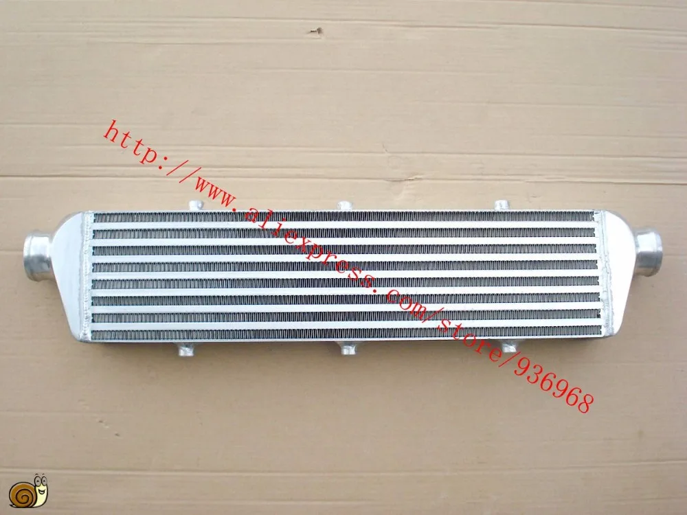 

Core size 550x140x65mm In/outlet 2.5inch Intercooler Universal type Front Mount bar&plate Intercooler from AAA Turbocharger