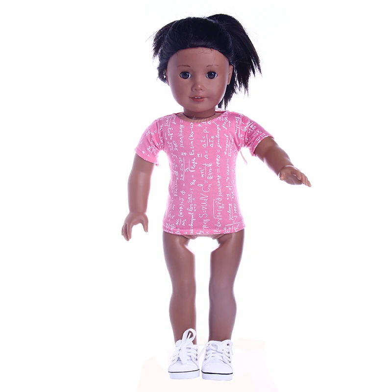 

Handmade Pink Top for 18-inch American Doll or 43 cm Doll