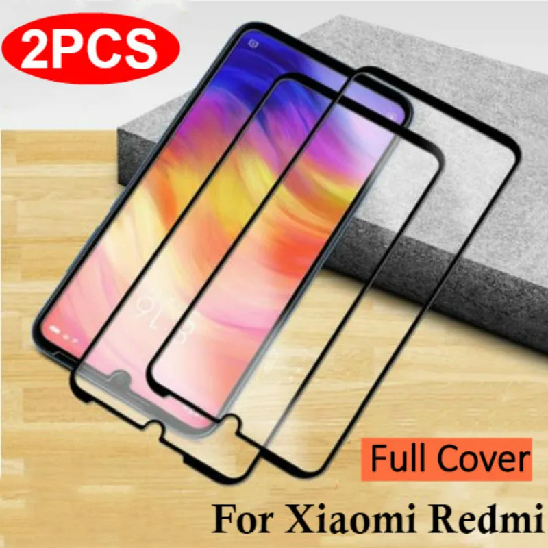 

2PCS Full Cover Tempered Glass for Xiaomi Mi 9T Pro 9H Screen Protector on Redmi 7A K20 Pro Note 7 6 5 Pro Protective Glass Film