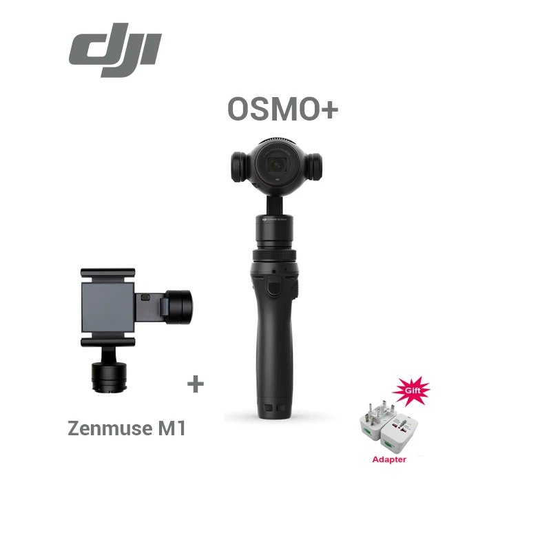 DJI osmo плюс Handheld 4K Камера и 3-осевому гидростабилизатору новейшая osmo+ Камера Фирменная Новинка