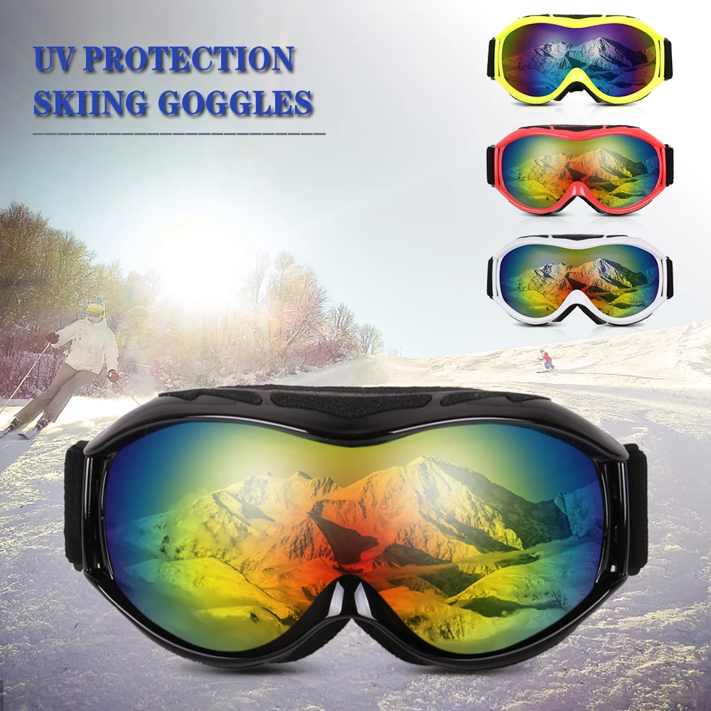 Очки для катания на лыжах и сноуборде с защитой от ультрафиолета, мужские и женские очки с двойными линзами, противотуманные очки OGT для взрослых, лыжные очки, снежные очки