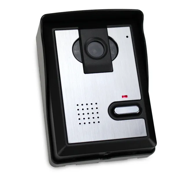 Free Shipping Color Video Door Phone Video DoorBell Outdoor CMOS IR Night Vision Camera With Waterproof Box For Intercom System 3