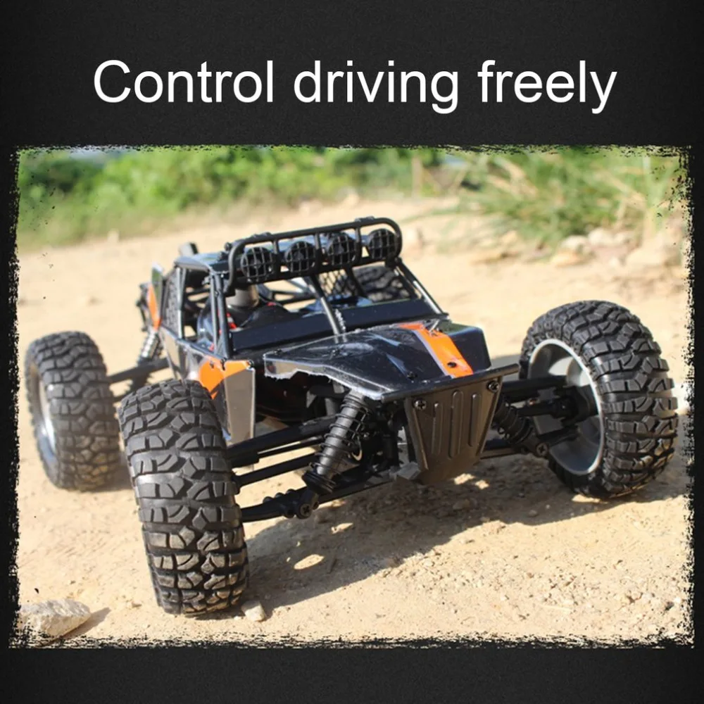 Big Size Car Model 1/12 Racing Car 2.4G 4WD 30km/h Racing Brushed RC Car Off-Road Desert Truck with LED Light Big Size Car Model 1/12 Racing Car 2.4G 4WD 30km/h Racing Brushed RC Car Off-Road Desert Truck with LED Light