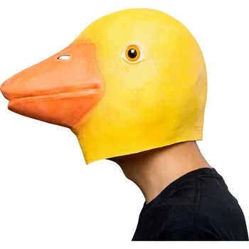

Halloween Animal Duck Latex Masks Full Face Mask Adult Cosplay Props