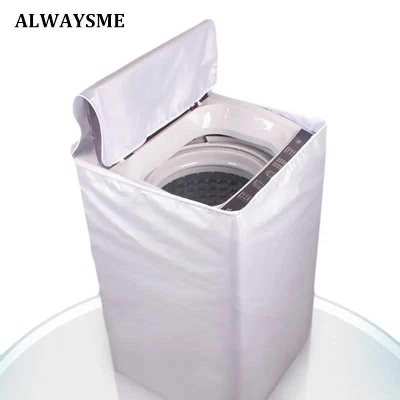 1Pc Fashion Durable Washing Machine Cover Dryer Waterproof Protector With Zipper