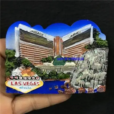 Сувениры из США, Лас-Вегаса, Нью-Йорк, Сан-Франсиско, 3D магниты на холодильник, сувениры для путешествий, кухонные аксессуары для украшения дома - Цвет: see chart