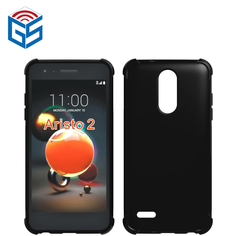 Для LG aristo 2 Aristo2 X210MA clear crystal case анти шок Край ТПУ чехол Бесплатная доставка |