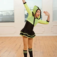 Балетное платье, Детская Одежда для танцев в европейском и американском стиле, женский джазовый танцевальный костюм, костюмы, одежда, униформа Лара