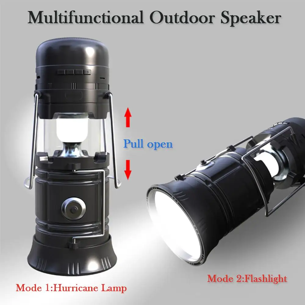 

Satxtrem Bloototh Speaker Portable Outdoor Speakers Wireless Mini USB MP3 Music Camp Home Hiking Blutooth Speaker Multi-function