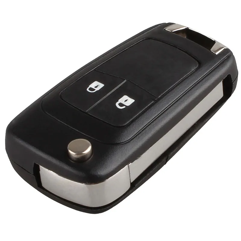 

Mayitr 2 Button Folding Flip Remote Key Fob Case Shell for Chevrolet Camaro Cruze Equinox Malibu Sonic Spark Volt