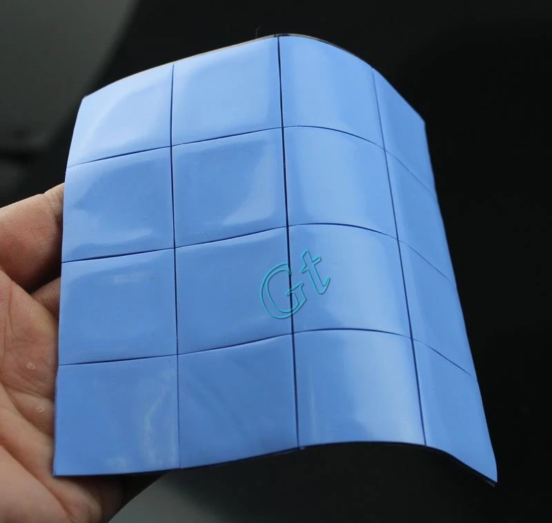 160 Pieces Gdstime 25x25x1mm Thermal Conductive Silicone Pad Mini