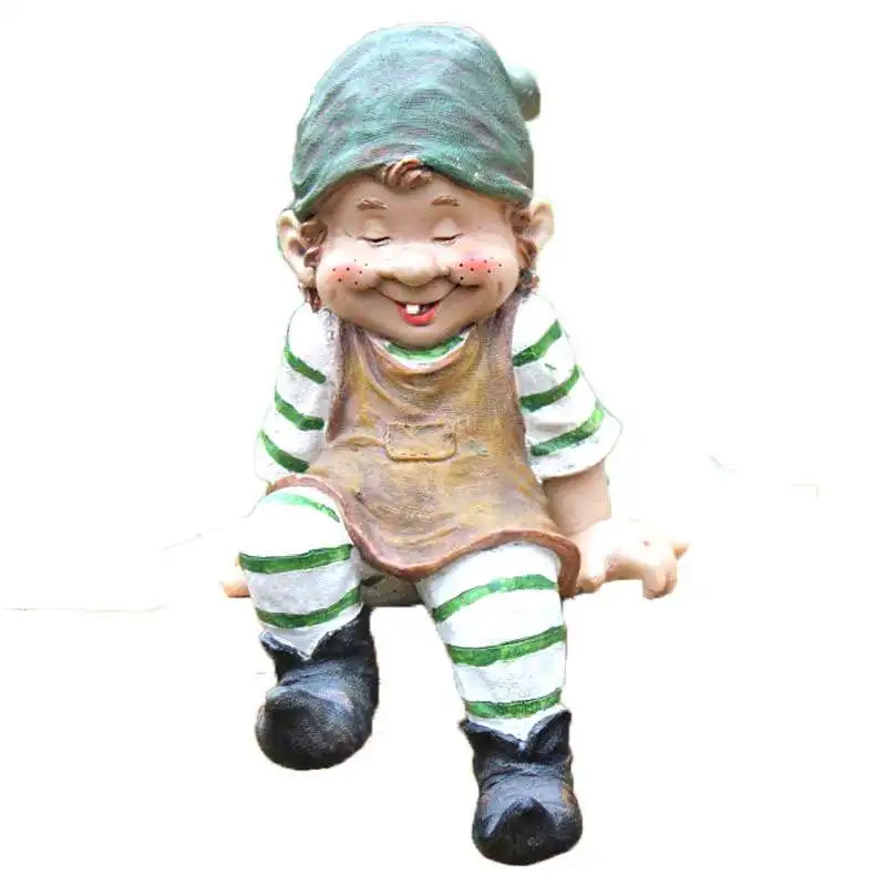 

Fairy Garden Dwarf Gnome Statue Figurines Lawn Yard Art Ornament Home Decor/Crafts/Bonsai/Doll House Garden Decorations R1985