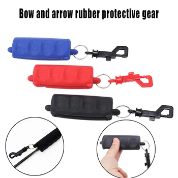 

New 2 Pcs Rubber Archery Target Bow Arrow Puller Remover with Keychain Tool for Outdoor Shooting XD88