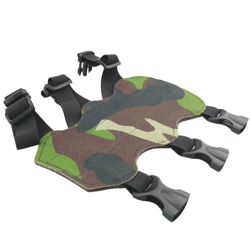 Buy Camo 1pc Archery Hunting Arm Guard with 3 Straps