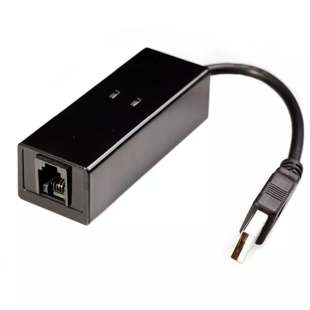 StarTech.com Externes USB Fax Modem 56k - Schwarz Hardware basiertes USB Daten Dial Up Modem V.92-56Kb/s Daten / 14.4Kb/s Fax 