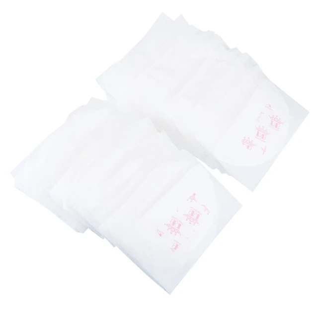 Real Bubee 100pcs Breathable Disposable Breast Nursing Pads Maternity Mommy Breast Feeding For Breast Feeding Bra Nursing Pads