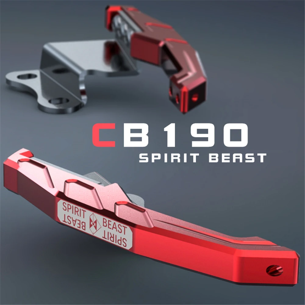 

Spirit Beast Motorcycle Accessories Cb190 Tail Handrail CNC Aluminum Alloy Personality Rear Armrest Motorbike Styling