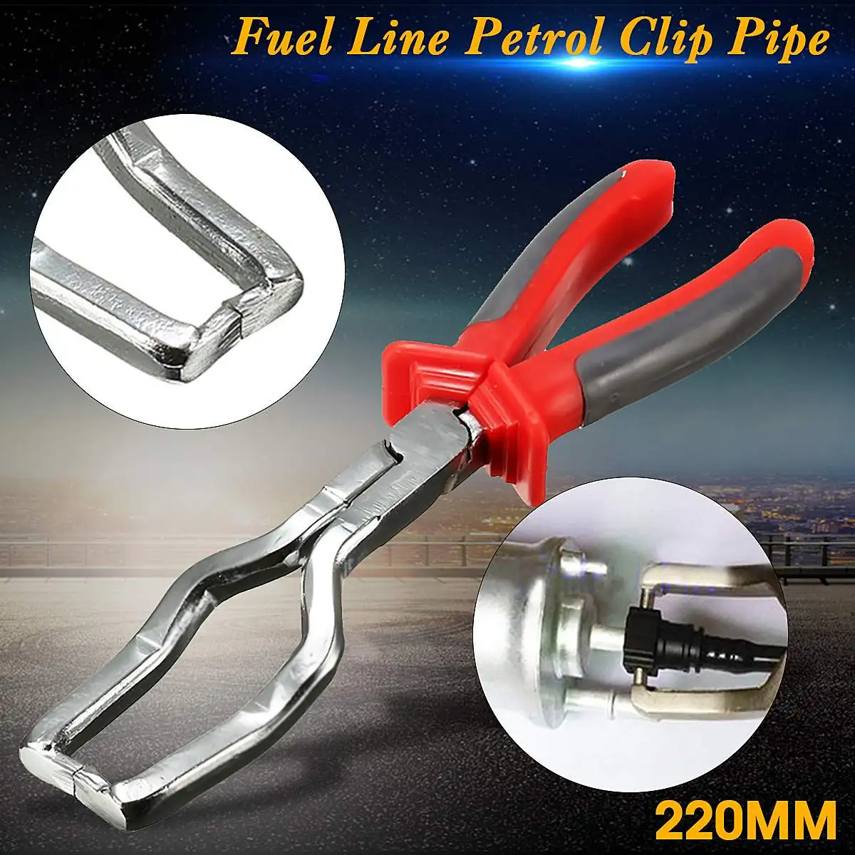 

220MM Fuel Line Petrol Clip Pliers Hose Release Disconnect Removal Pipe Tool