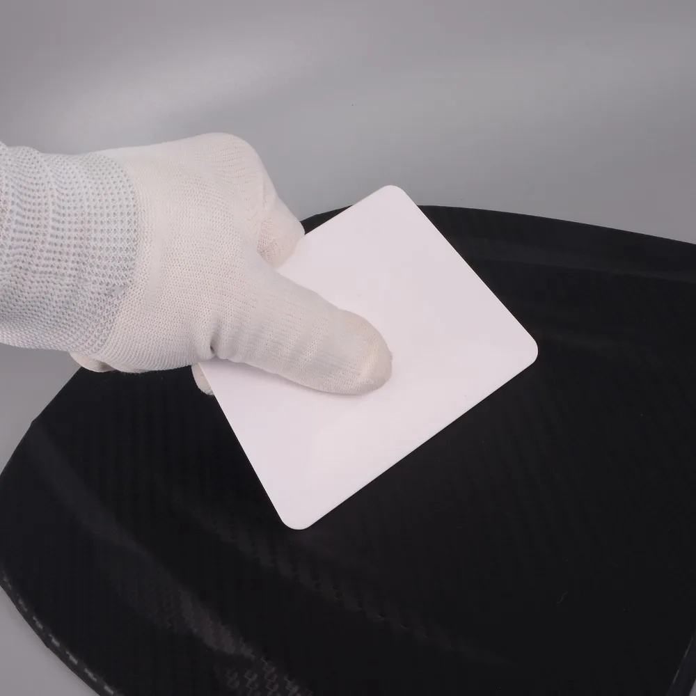 FOSHIO Carbon Fiber Film Vinyl Wrap Soft Squeegee Scraper Window Tint Tool Car Sticker Wrapping Styling Accessories Clean Tool