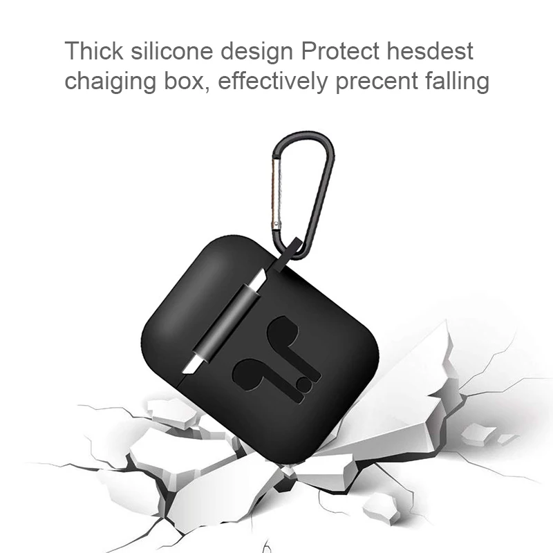 Мягкий силиконовый чехол для Air Pods AirPods противоударный защитный наушников