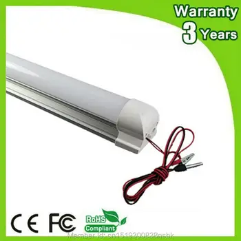 

(10PCS/Lot) 12-85V DC12V 3 Years Warranty 2ft 4ft 0.6m 1.2m 600mm 1200mm 10W 18W 12V T8 LED Tube Light Fluorescent Lamp Daylight