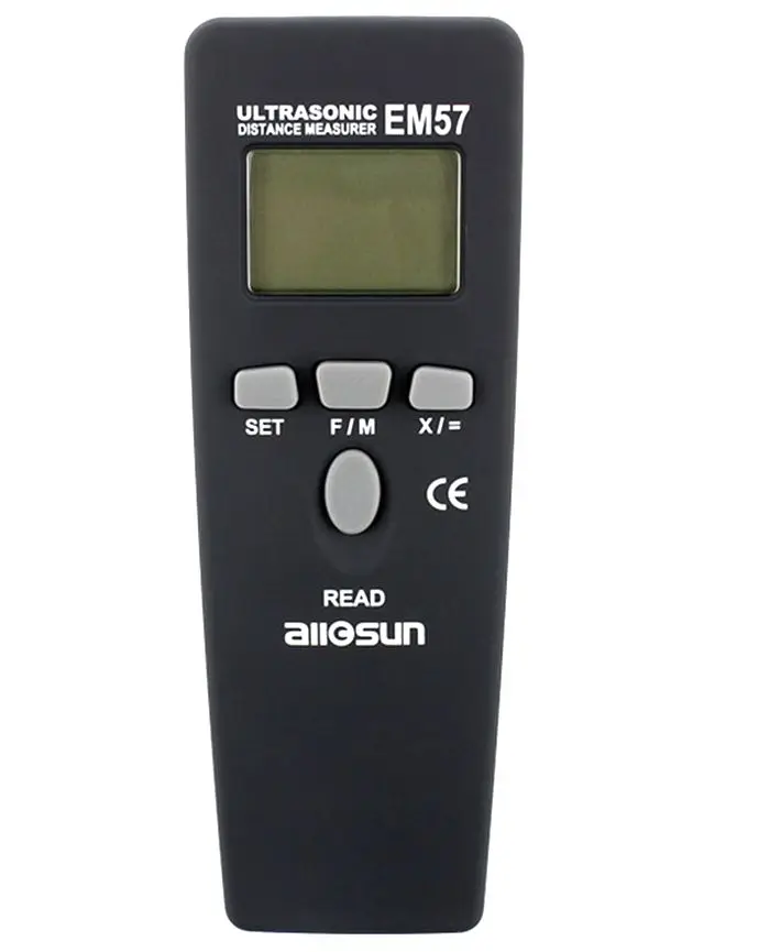 

EM57 Multi-functional ultrasonic range finder, electronic scale, hand-held laser range finder with laser point.