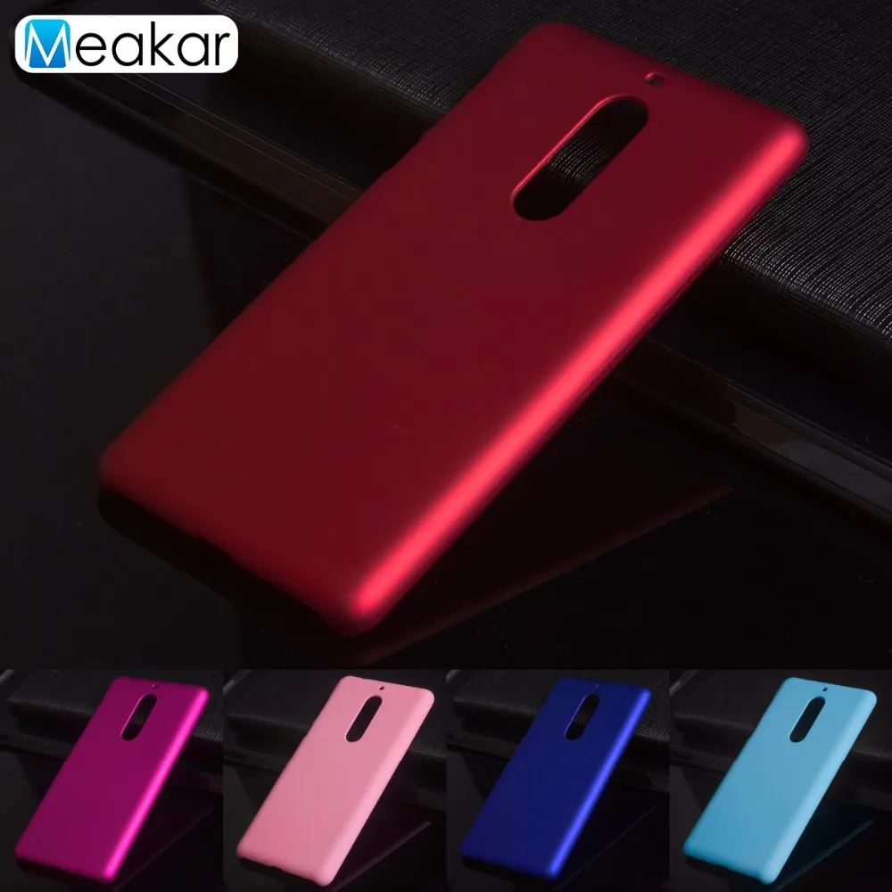 Матовая Пластик Coque 5.5For Nokia 5 чехол для Nokia 5 Nokia5 двойной телефона чехол-лента на заднюю панель
