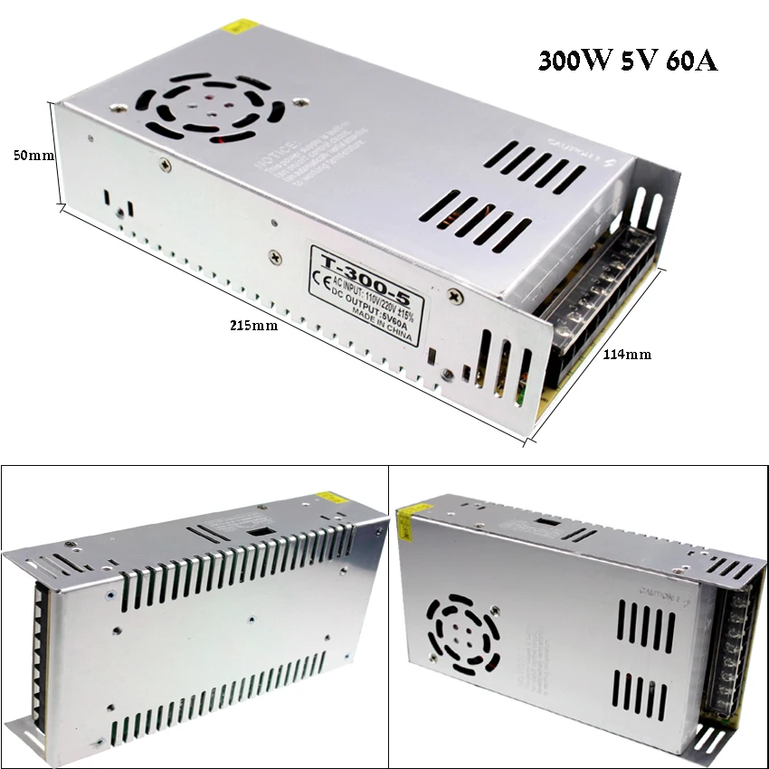 Импульсный источник питания 5 В 2a 3a 5a 10a 20a 30a 40a 50a 60a ac 220 к dc блок вольт alimentatore