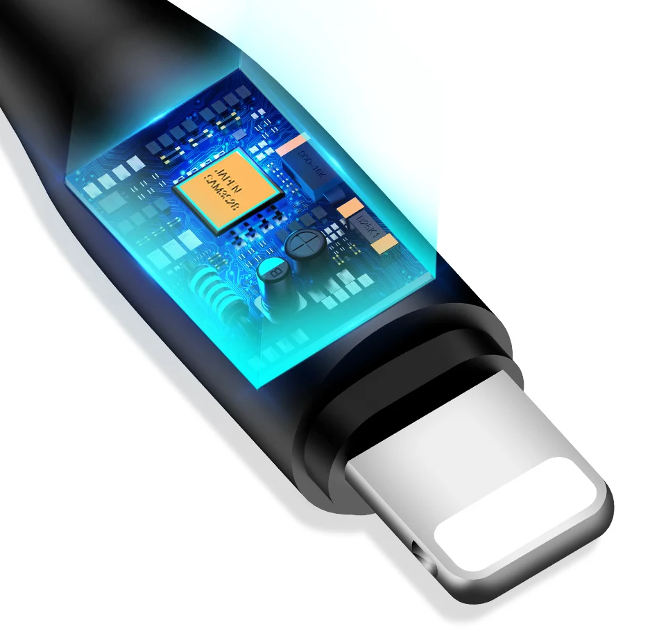 USB кабель для iPhone 6, 7, 8 X XR USAMS 0,25 м, 1 м, 2 м, для iOS, кабель для быстрой зарядки, для iPhone, USB, для мобильного телефона, зарядное устройство, шнур для передачи данных