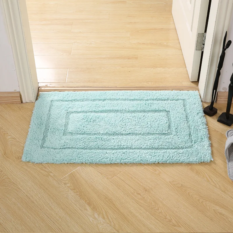 Buy Handmade cotton mats bathroom padded absorbent mat