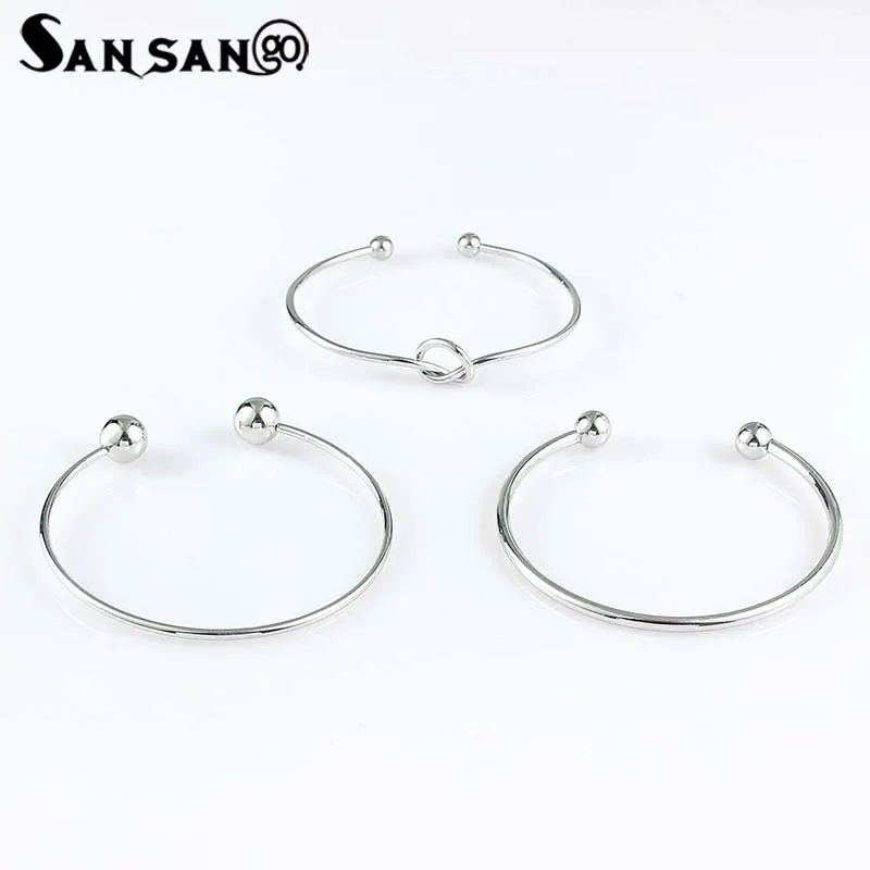 

Silver Plated Color Love Heart Shape Alloy Open Circle Bracelet Set For Girlfriend Lover Fashion Simple Jewelry Gift Fit Party