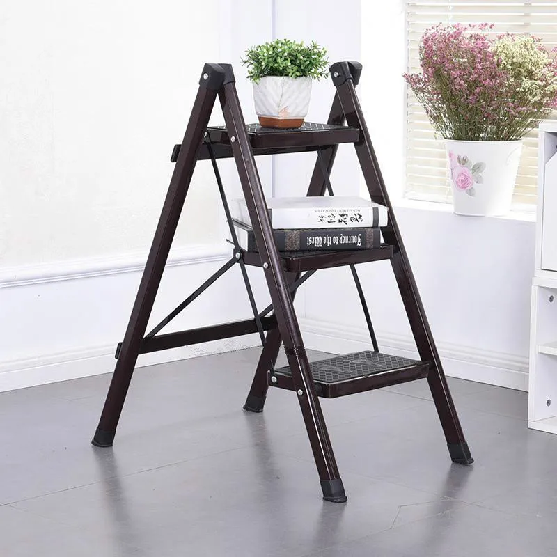 Goede Kopen 15 Vouwen Laddertje Kruk Drie stap Verdikte Ijzeren Pijp