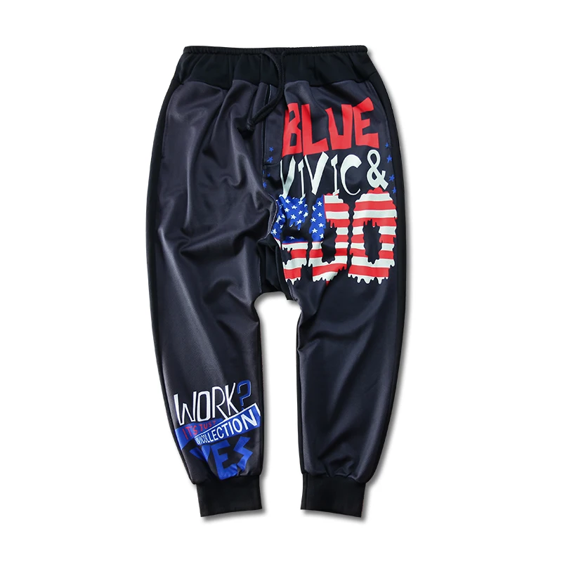2019 новый бренд Стиль Для мужчин большой Размеры 5XL шаровары Штаны Homme спортивные штаны Swag пот Штаны узкие джинсы Для Мужчин's Штаны A3391