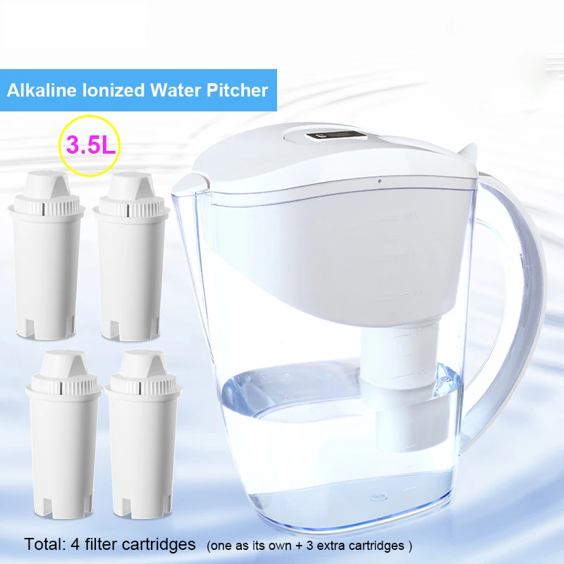 White Alkaline Water Ionizer Machine Portable Ionizer