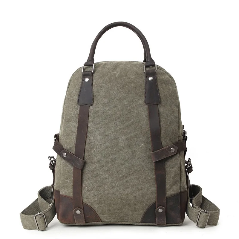 Модная Холщовая Сумка для ноутбука 15," Сумка для компьютера масло воск Холщовая Сумка кожаная сумка на плечо сумка