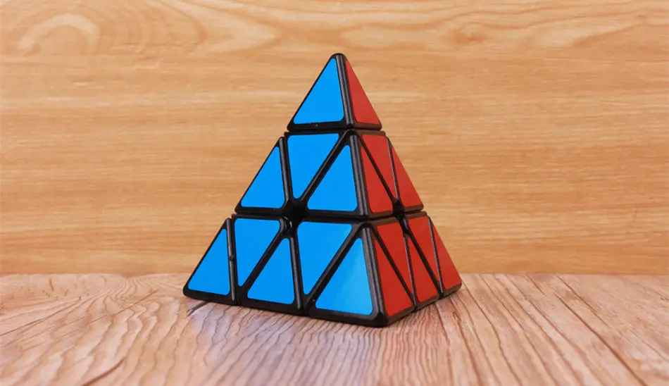 Shengshou chuanqi pyramidcube волшебный скоростной Куб Профессиональная головоломка Пирамида cubo magico развивающая игрушка для детей