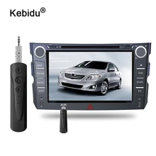 Kebidu AUX 3,5 мм I8 наушники Bluetooth Беспроводной приемник MP3 плеер аудио Car Kit наушники Handsfree с микрофоном для телефона