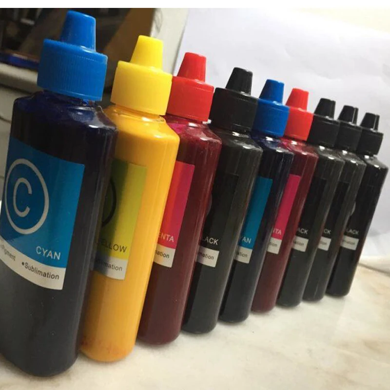 Vilaxh 100 мл T8501-T8509 универсальные пигментные чернила для Epson SureColor P600 P800 Stylus Pro 3800 3880 принтер Пигментные чернила для заправки