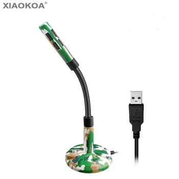 

Omnidirection USB Microphone for Computer gaming Laptop PC Tablet pc Gamer for Recording Skype Youtube Conference mic XIAOKOA