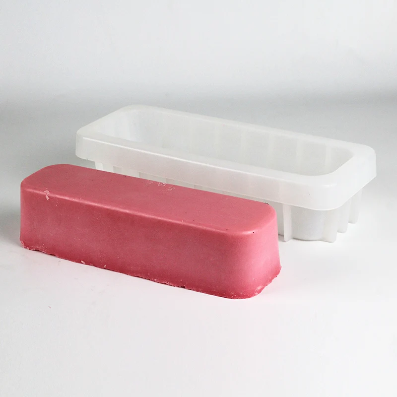 

Nicole Silicone Soap Mold Rounded Rectangle Handmade Loaf Mould 53 oz Soaps Making Tool