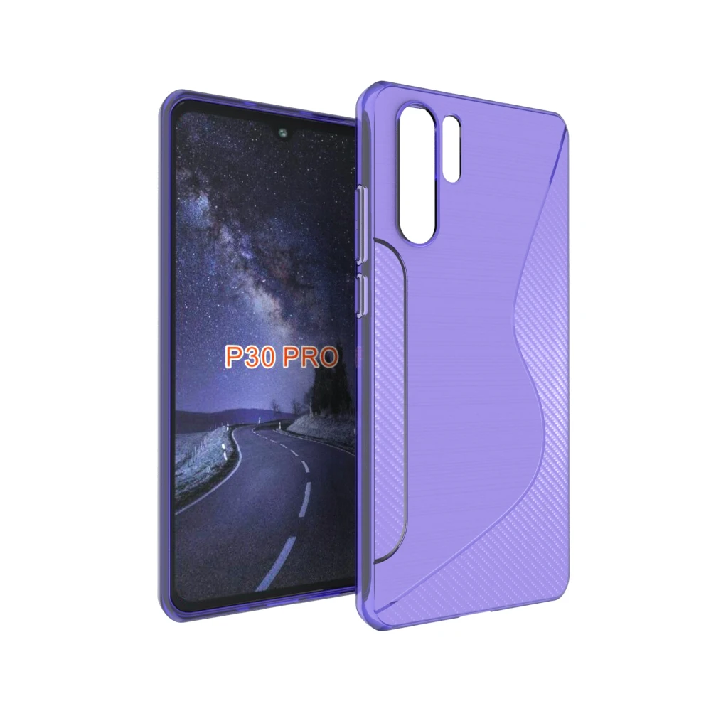 Бренд gligle модные NS-line Мягкий защитный чехол из ТПУ без рисунка для huawei P30 Pro Чехол в виде ракушки