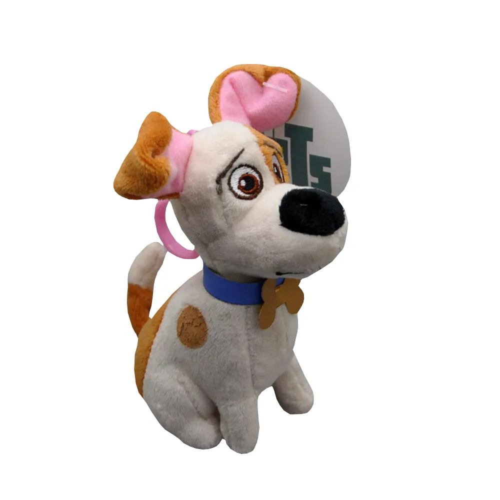 EMS 100/Лот, 6 стилей, 9 см, одежда для собак, Хлоя, Гиджет, Макс, мел, снежколеп брелок-плюшевая кукла - Цвет: Max