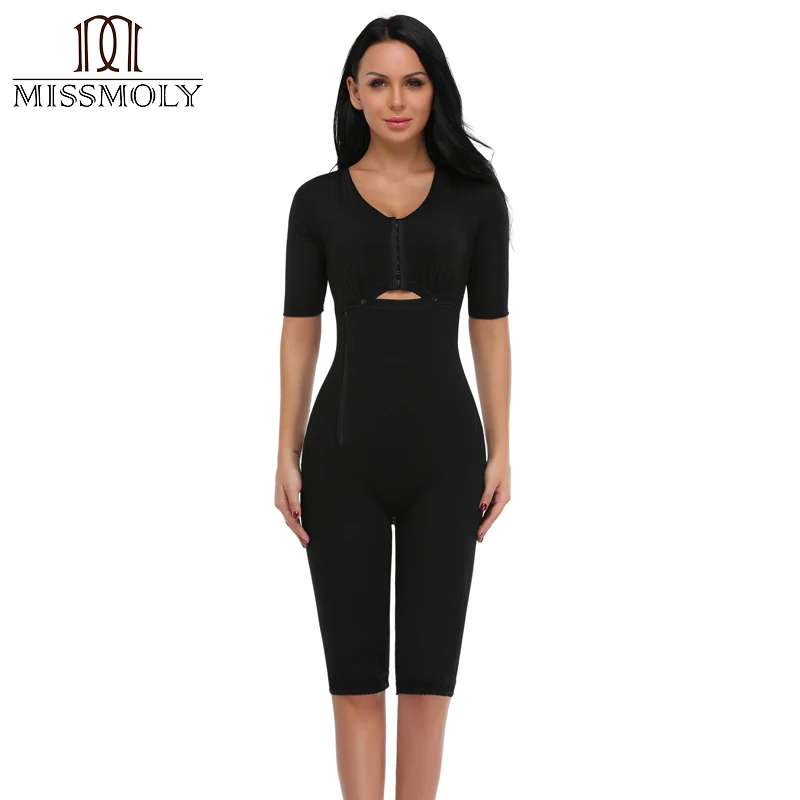 Slim Full Body Arm Shaper Bodysuit Girdle Waist Cincher Trainer Thigh Reducer Panty Control