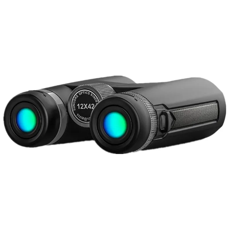 12x42 مناظير تلسكوب BAK4 للماء فائقة متعددة طلاء عالية الطاقة بريزم البصريات HD للتخييم الصيد أدوات